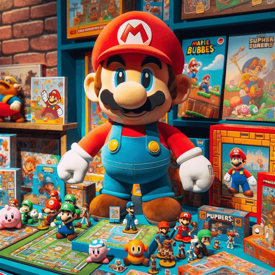 Super Mario Merchandise: En Värld av Spelglädje och Nostalgi