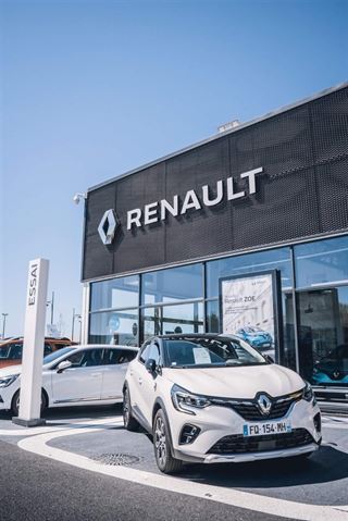 Renault er den største bilproducent i Frankrig