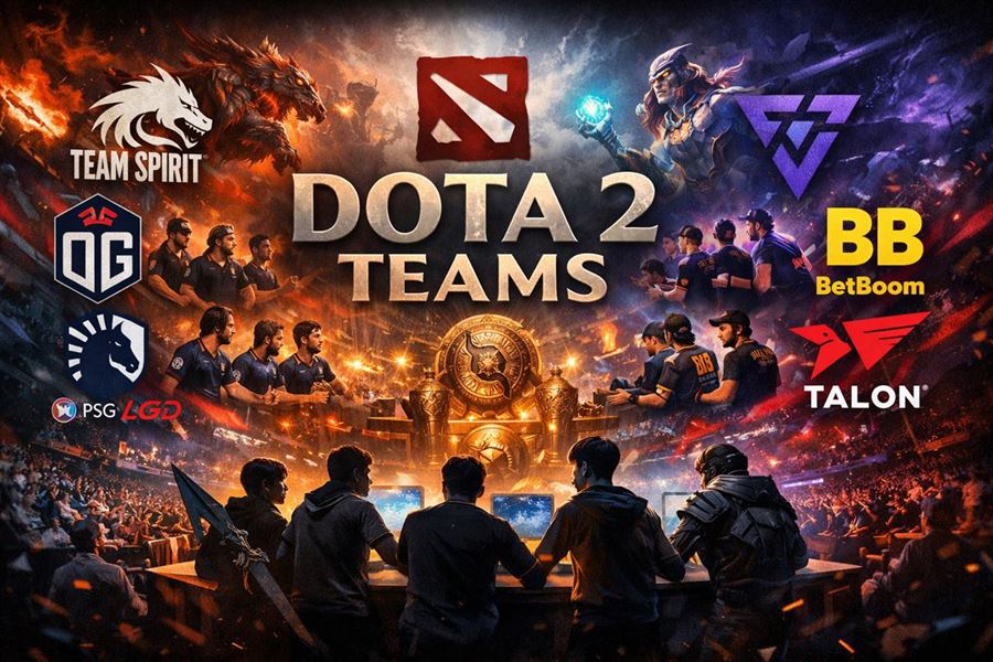 An overview of dota 2 teams