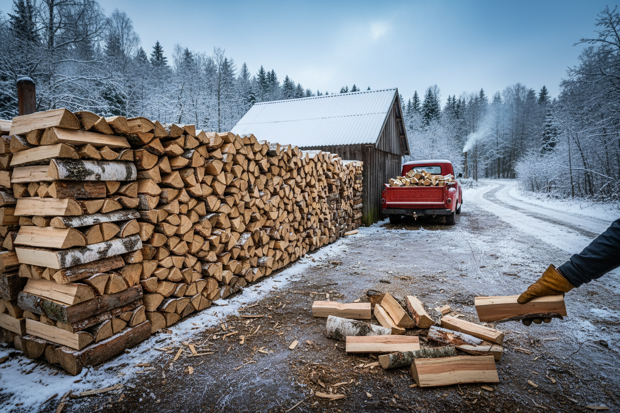 Find det perfekte brænde til salg: Guide til valg og opbevaring